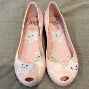 Mini Melissa Pink Celestial Flats - scented